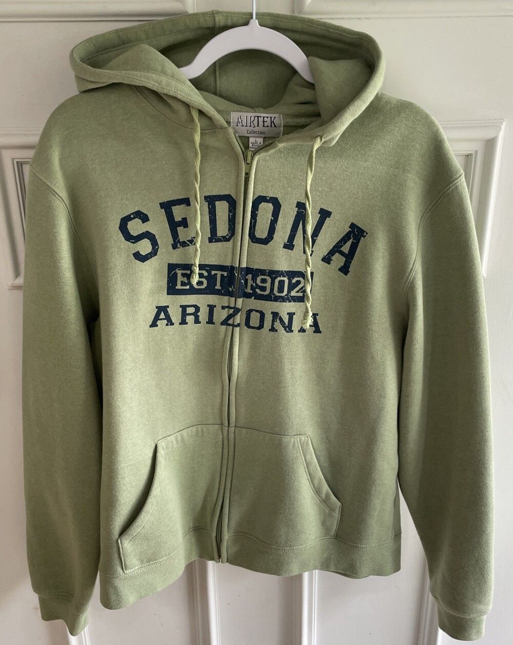 Airtek L Sedona Zip Up Hoodie With Front Pockets C 40” L24” S 24”